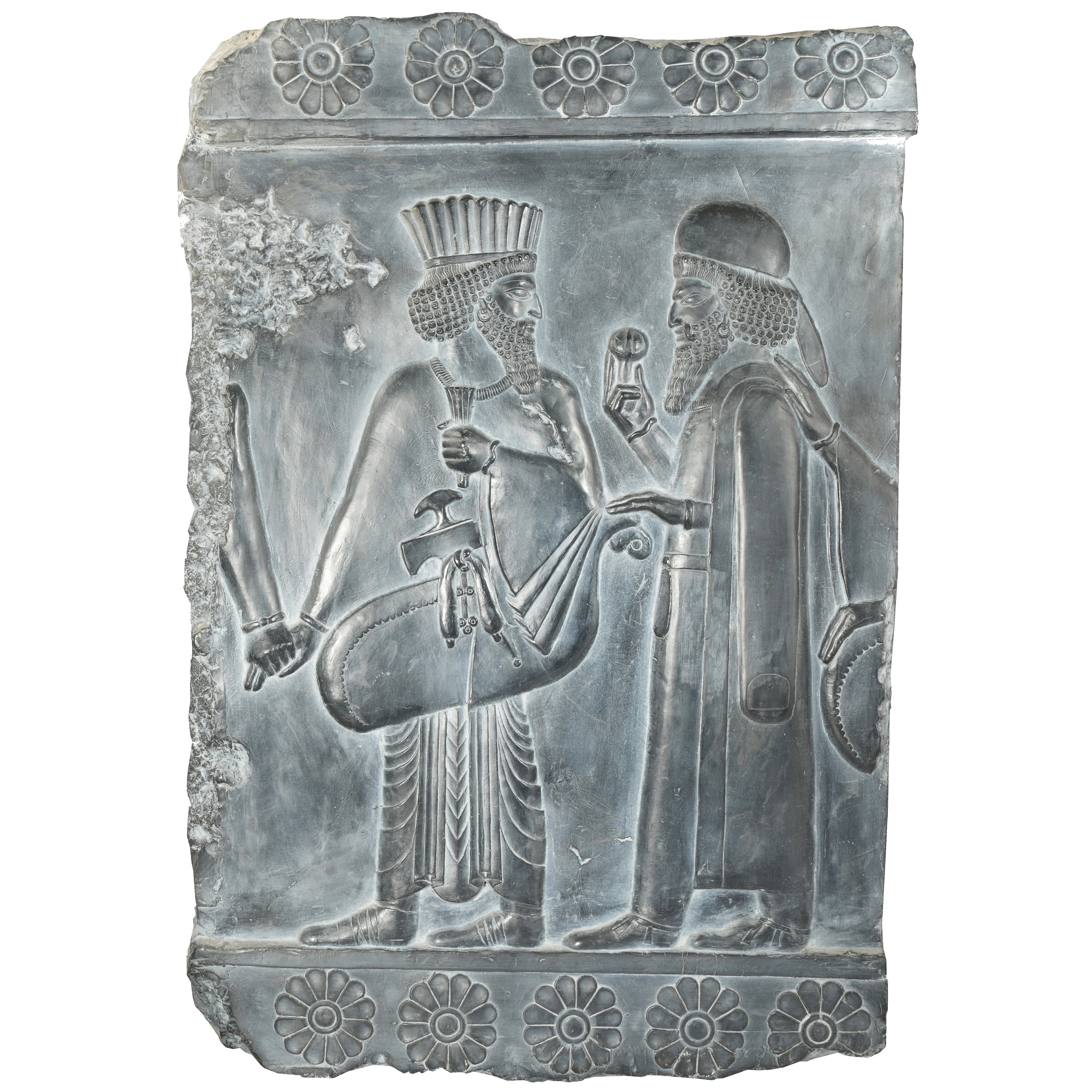 تندیس طرح اشراف زادگان پارسی و مادی  کد WM013